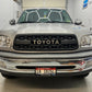 2000 2001 2002 Toyota Tundra TRD Pro Grill Matte Black With Amber Lights and Letters