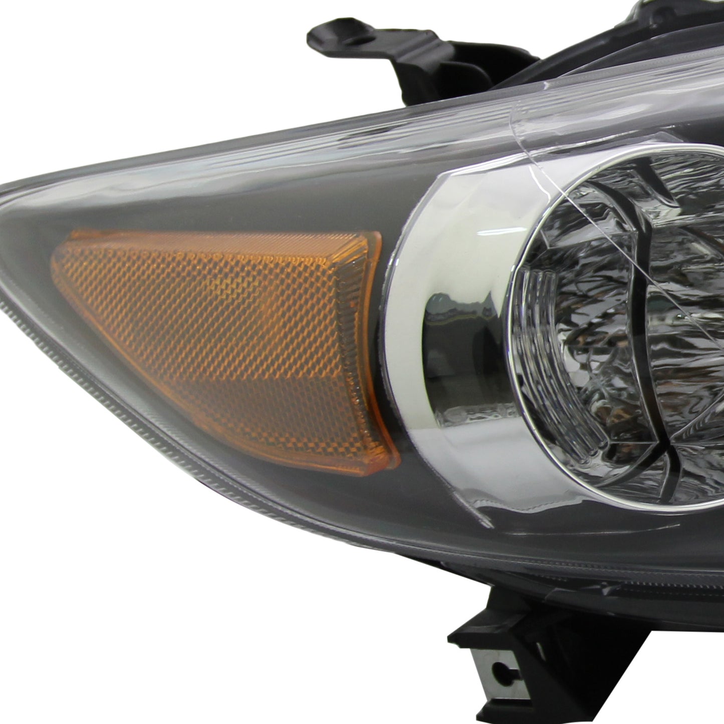 For 2011 2012 2013 Toyota Corolla Black headlight Set Left+Right