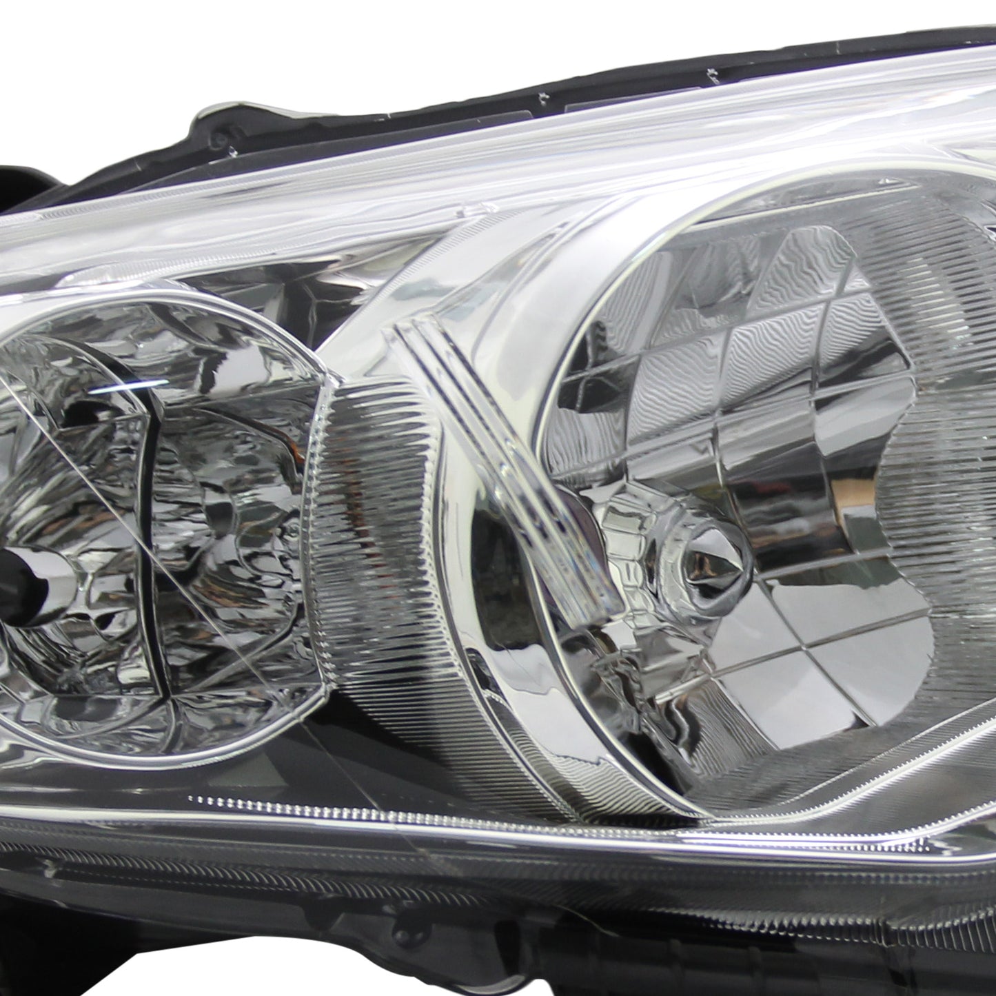 For 2011 2012 2013 Toyota Corolla Chrome headlight Set Left+Right