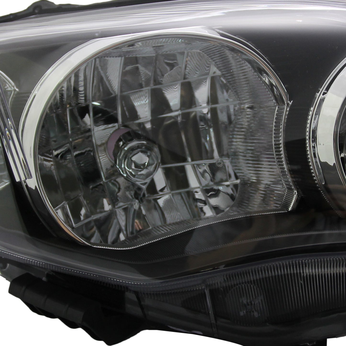 For 2011 2012 2013 Toyota Corolla Black headlight Set Left+Right