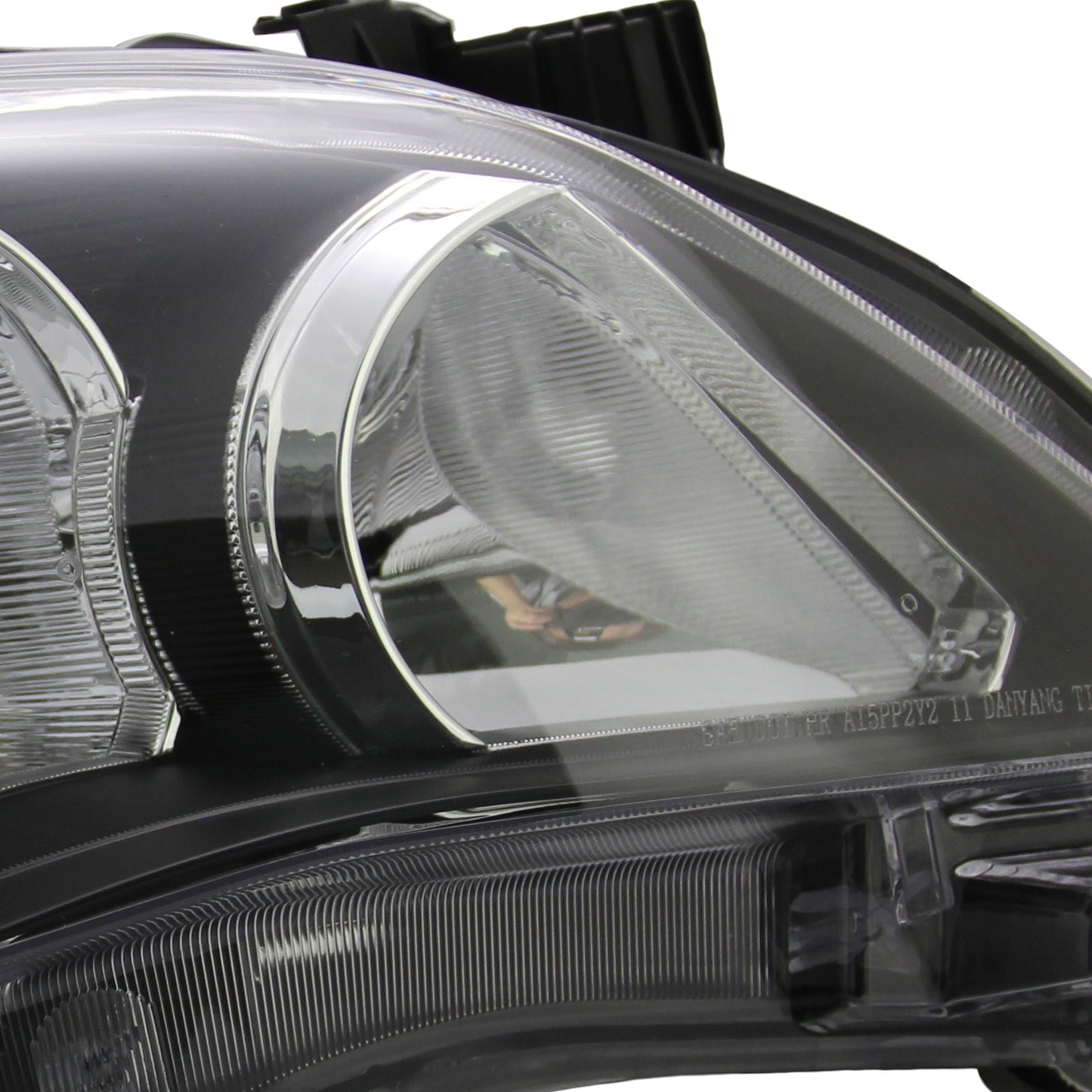 For 2011 2012 2013 Toyota Corolla Black headlight Set Left+Right