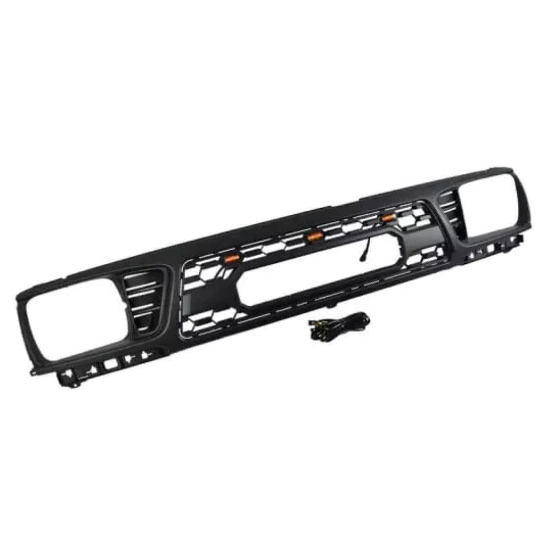 1995-1996 Toyota Tacoma TRD PRO Grill & Matte Black W/Letters and Lights - trucfri