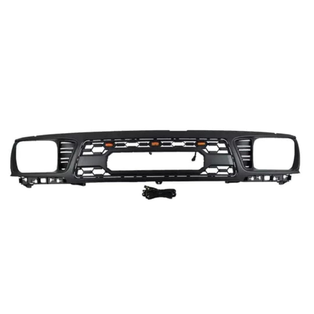 1995-1996 Toyota Tacoma TRD PRO Grill & Matte Black W/Letters and Lights - trucfri