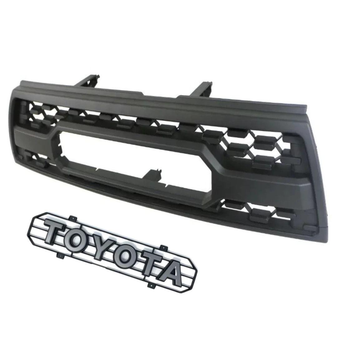 1996-2002 Toyota 4Runner Grill - Black New Design With 3 LED Lights And Letters - trucfri