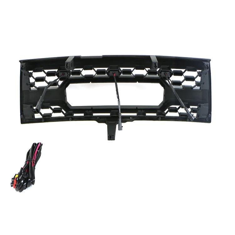 1996-2002 Toyota 4Runner Grill - Black New Design With 3 LED Lights And Letters - trucfri