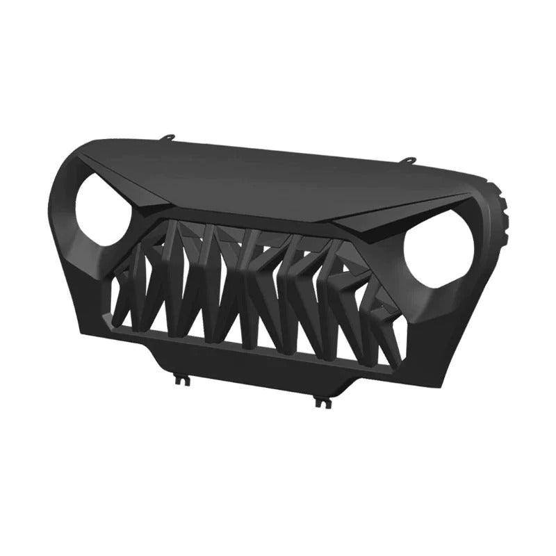 1997 - 2006 JEEP Wrangler Grill - Matte Black TJ - trucfri