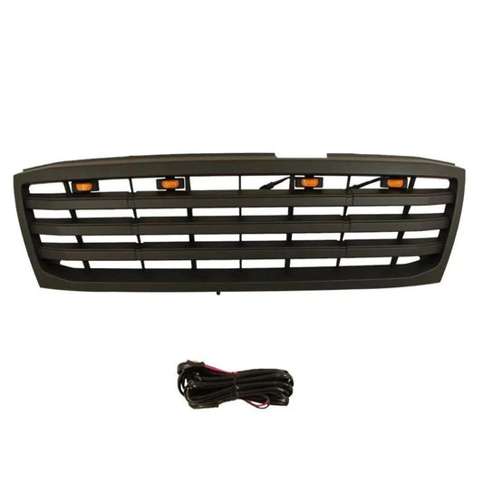 1998-2006 Toyota Land Cruiser LC100 TRD Grill - Black Letters & Lights - trucfri