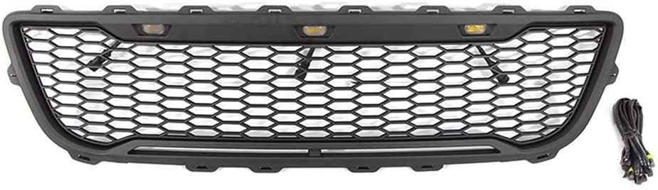 1999-2003 Ford F150 Grille - Matte Black Raptor Style W/LED Lights & Letters - trucfri