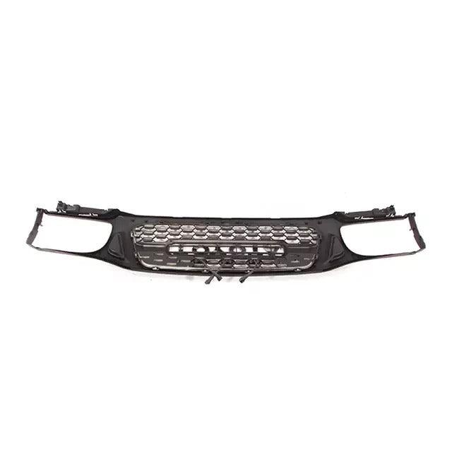 2001-2004 Toyota Tacoma TRD Grille - Matte Black Raptor Style With LED Lights & Letters - trucfri