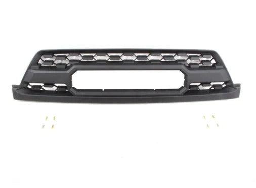 2003-2005 Toyota 4Runner Grill - Matte Black W / Letters & LED Front Bumper Grille replacement - trucfri