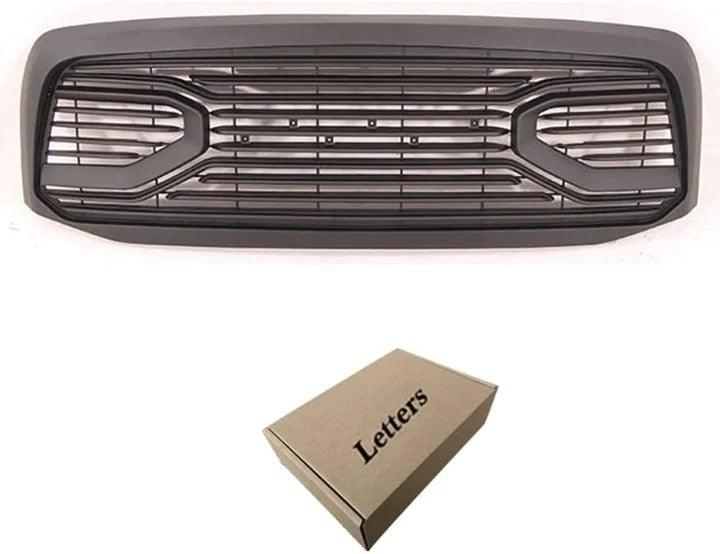 2006 2007 2008 Dodge RAM 1500 Grille - Matte Black Big Horn Style W/Letters - trucfri