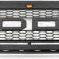 2007-2014 Ford Expedition Grille - Matte Black Raptor Style W/Letters & Lights Front Bumper - trucfri