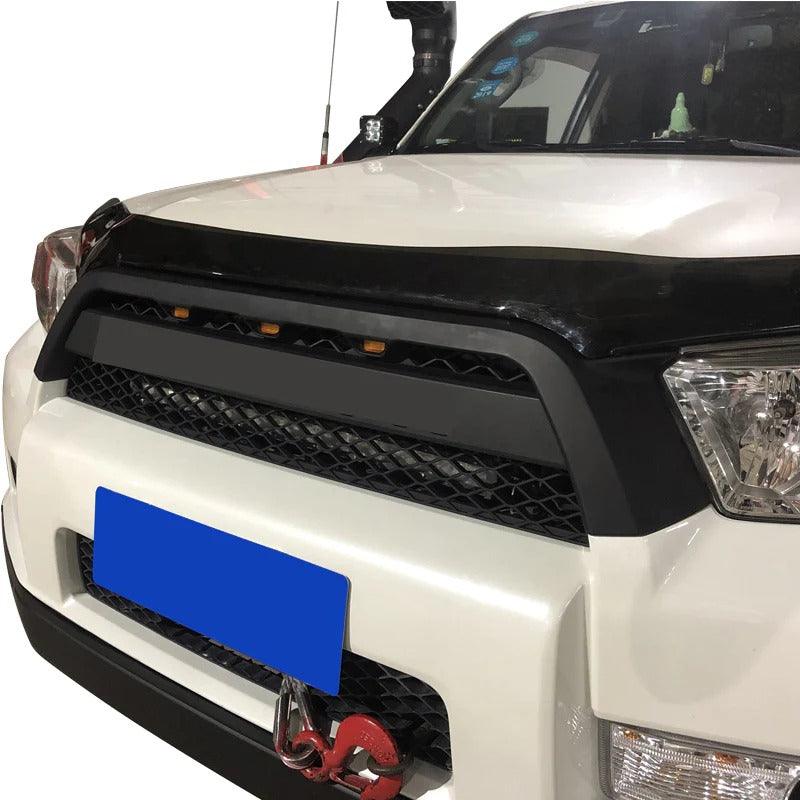 2010-2013 TOYOTA 4RUNNER Grill - Matte Black With LED Light Front Grille Bumper - trucfri