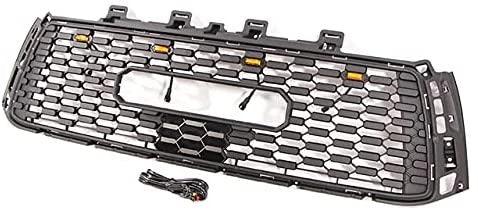 2010-2013 Toyota Tundra TRD Grill -  Matte Black W / letters & lights - trucfri