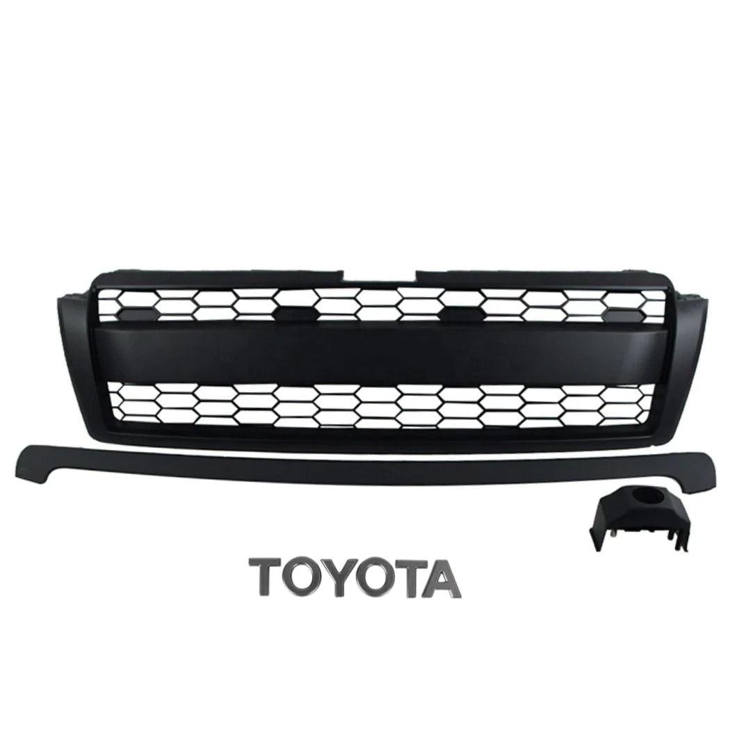 2010-2014 Toyota Land Cruiser TRD Grille - Black Prado With Lights - trucfri