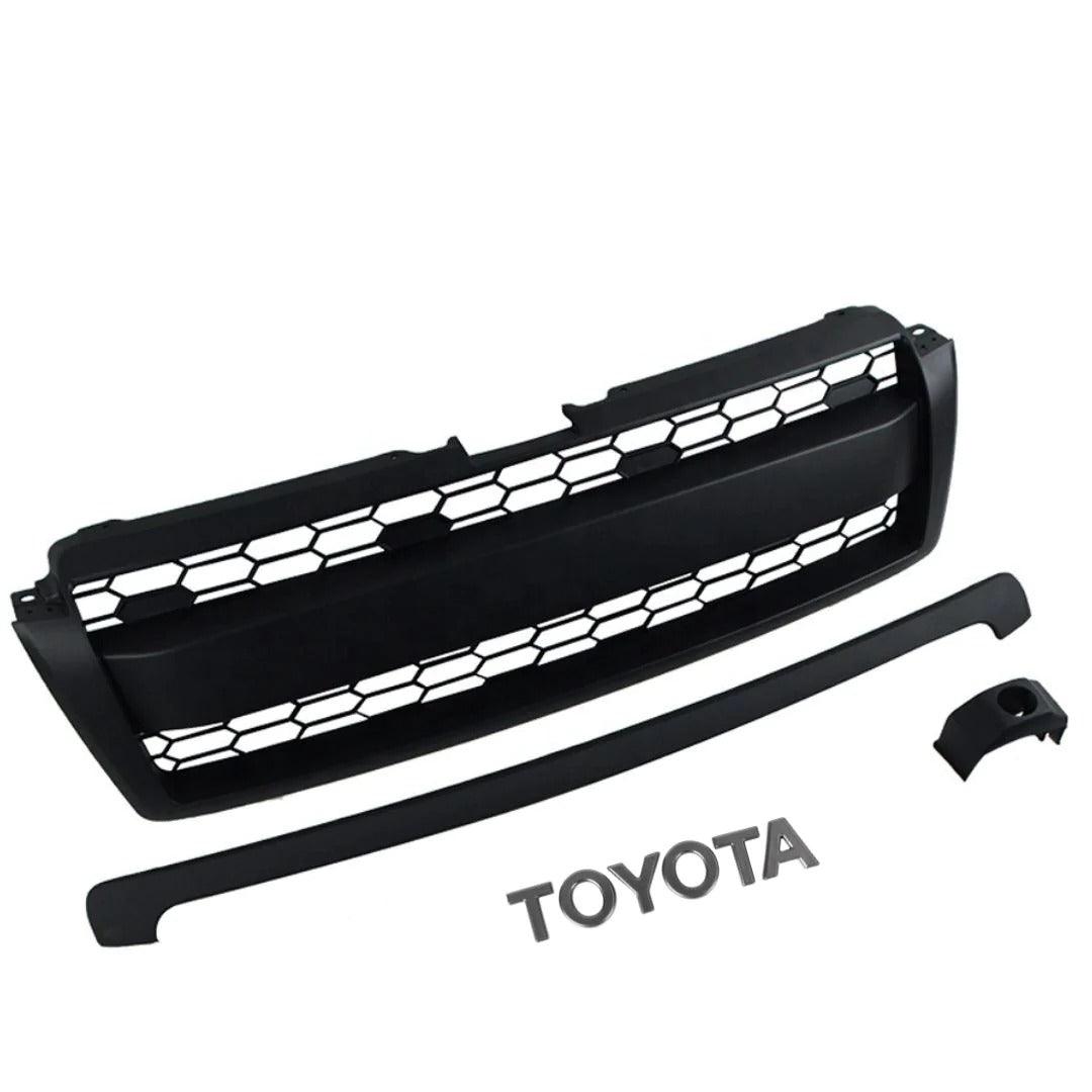 2010-2014 Toyota Land Cruiser TRD Grille - Black Prado With Lights - trucfri