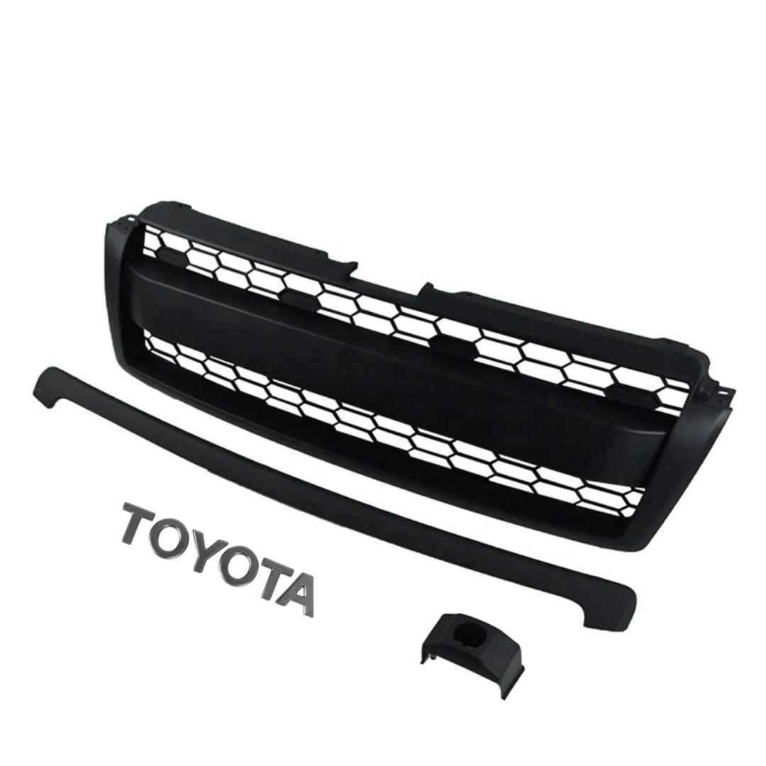 2010-2014 Toyota Land Cruiser TRD Grille - Black Prado With Lights - trucfri