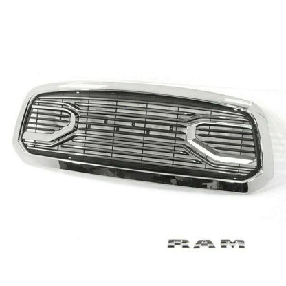 2013-2018 Dodge Ram 1500 Grille - Chrome Big Horn Style With Letters - trucfri