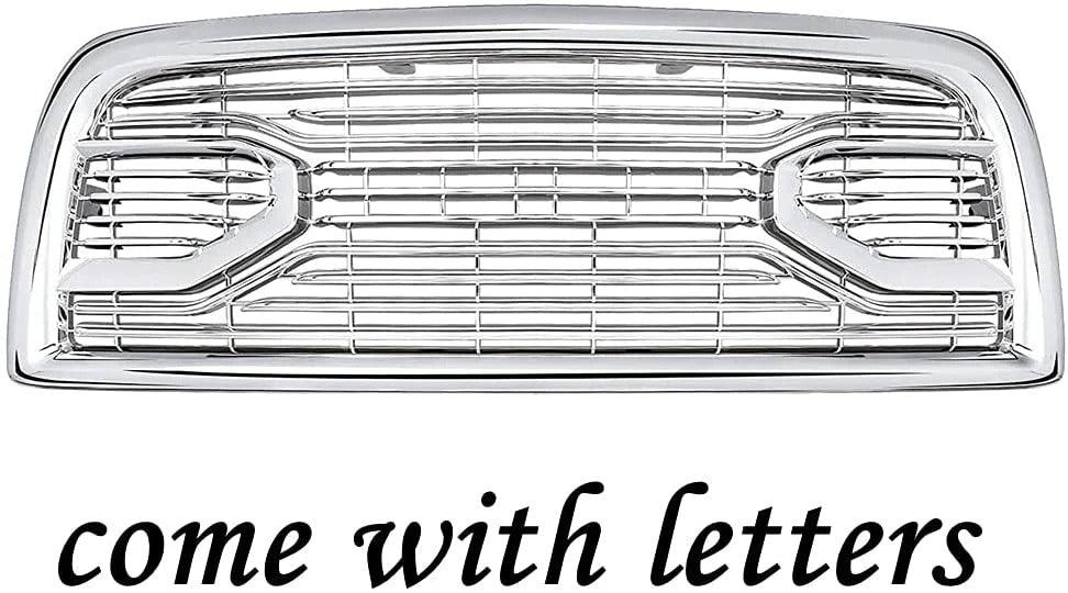 2013-2018 Dodge RAM 2500/3500 Grille - Chrome Big Horn Fit With Letters - trucfri