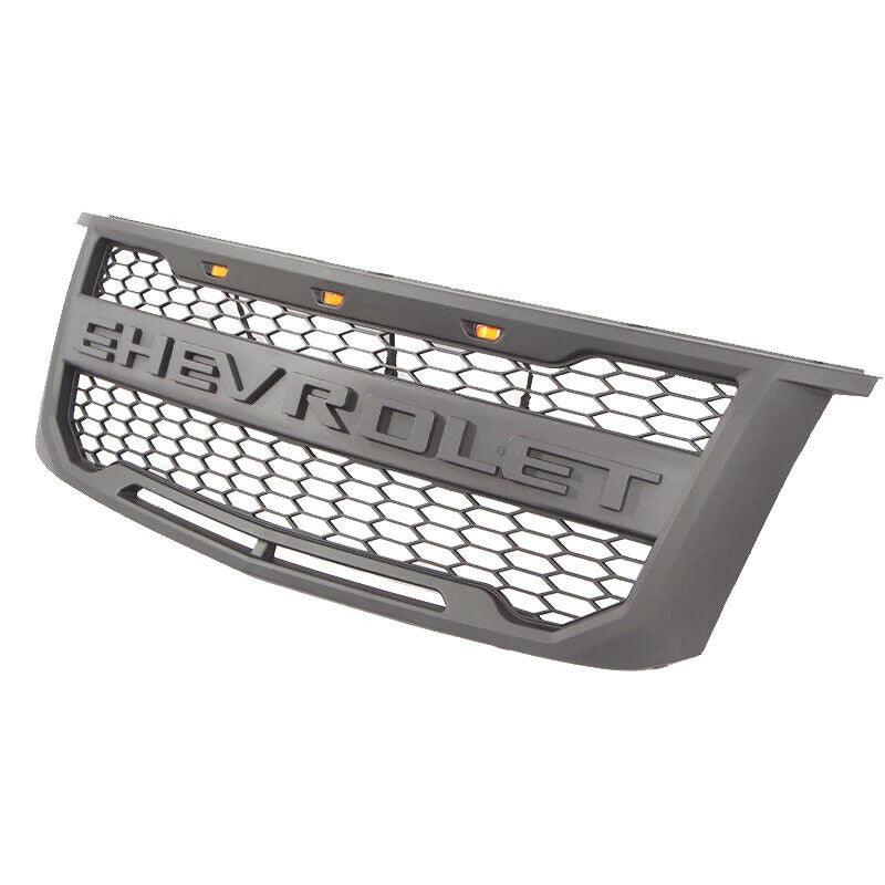 2015-2020 Chevy Tahoe Grill - Black Suburban W/Letters & LED - trucfri