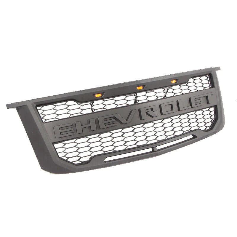 2015-2020 Chevy Tahoe Grill - Black Suburban W/Letters & LED - trucfri