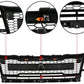2018-2020 Ford Expedition Grill - Matte Black Raptor Style and W/Letters & LED Lights - trucfri