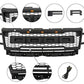 2018-2020 Ford Expedition Grill - Matte Black Raptor Style and W/Letters & LED Lights - trucfri