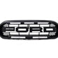 2019 2020 2021 Ford Ranger Grille - Raptor Style Front Hood  w/ Lights & Letters - trucfri