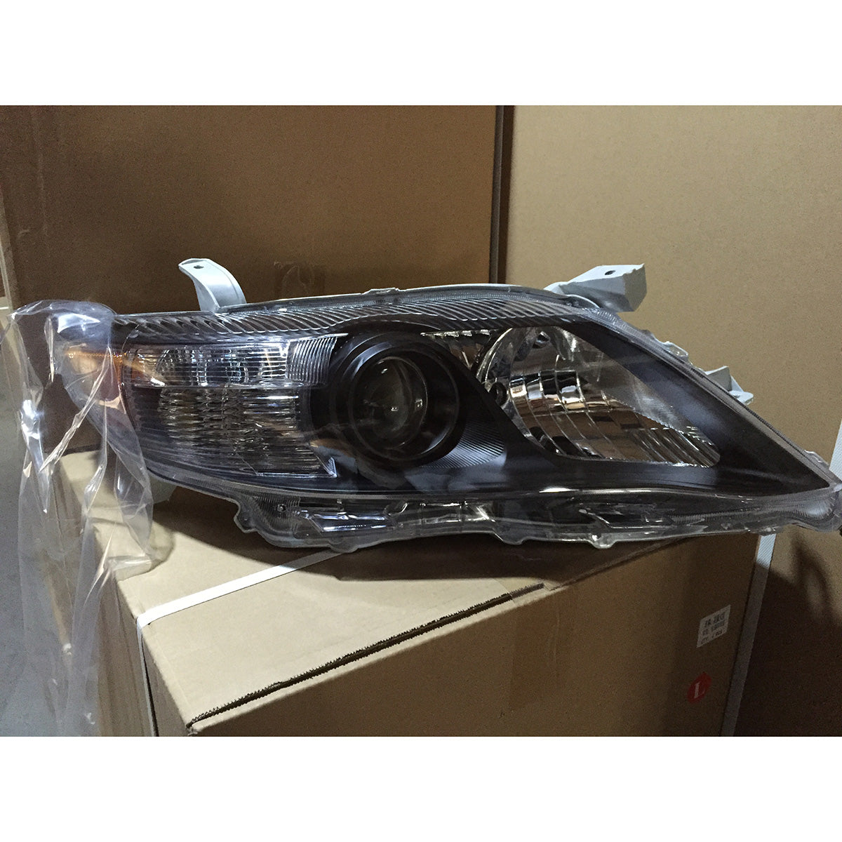 For 2010-2011 Toyota Camry Black headlight Set Left+Right