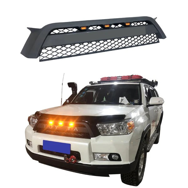 2010 2011 2012 2013 TOYOTA 4RUNNER Grille Black With LED Light / Letter