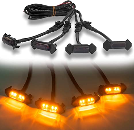 1995-2022 Toyota Tacoma TRD 4pcs LED Grill Light