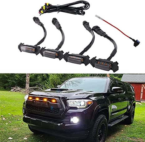 1995-2022 Toyota Tacoma TRD 4pcs LED Grill Light