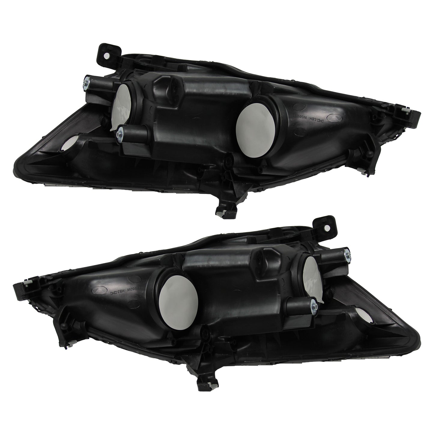 For 2003 2004 2005 2006 2007 Honda Accord Chrome headlight Set Left+Right