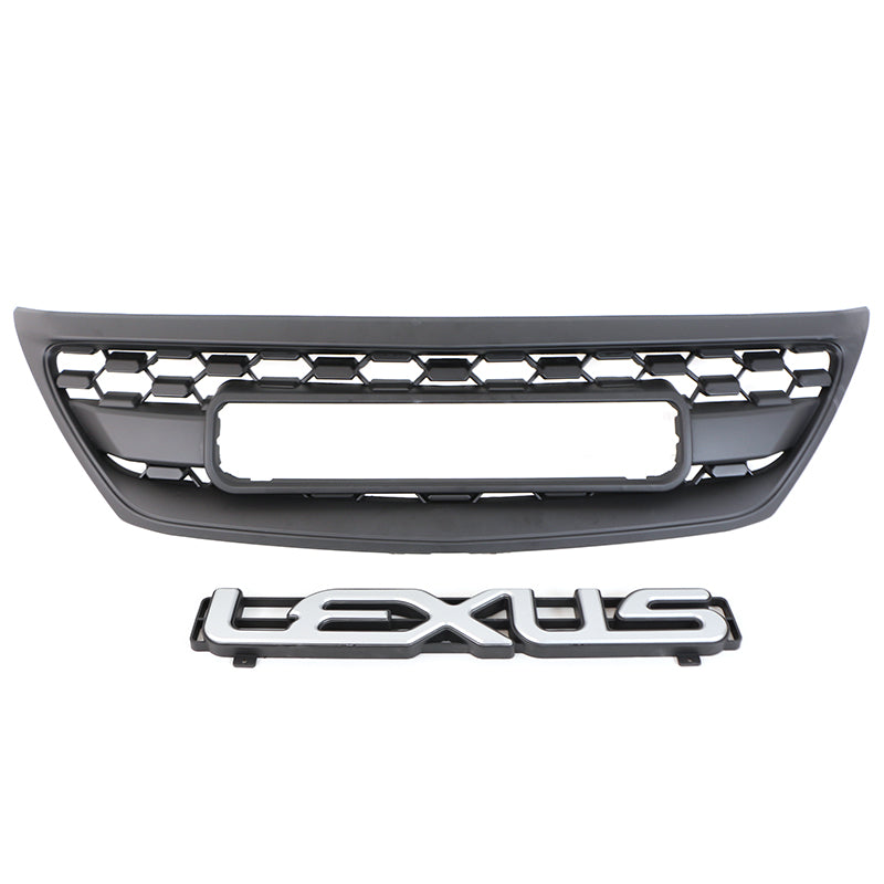 1999 2000 2001 2002 2003 Lexus RX300-RX330 Grill With letters & LED Lights Matte Black