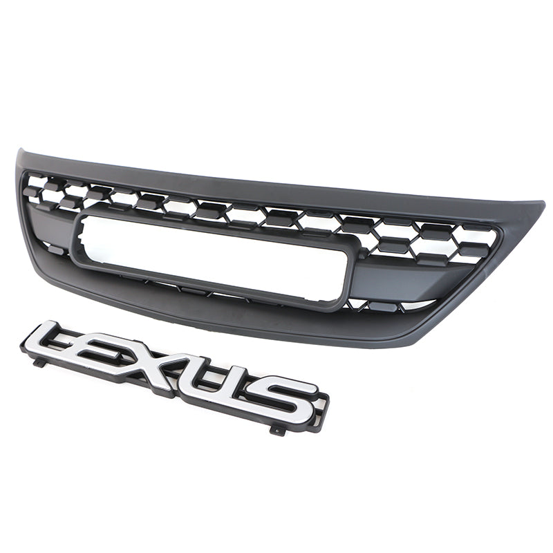 1999 2000 2001 2002 2003 Lexus RX300-RX330 Grill With letters & LED Lights Matte Black