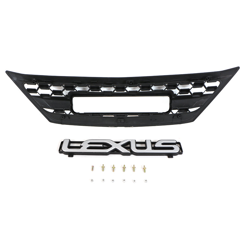 1999 2000 2001 2002 2003 Lexus RX300-RX330 Grill With letters & LED Lights Matte Black