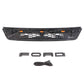2013 2014 2015 Ford Escape Raptor Style Front Grille with Letters and LED Lights Matte Black