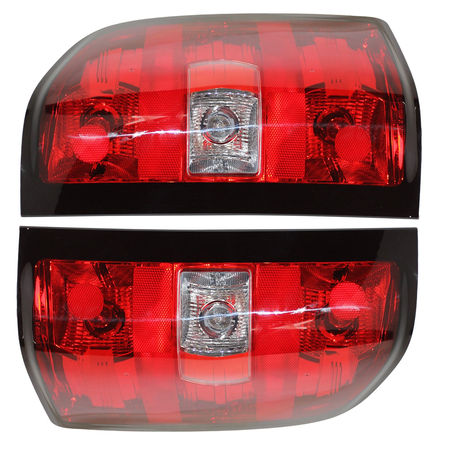 For 2007 2008 2009 2010 2011 2012 2013 2014 Chevy Silverado 1500 SD Red LED Tail Lights Assembly Set Left+Right