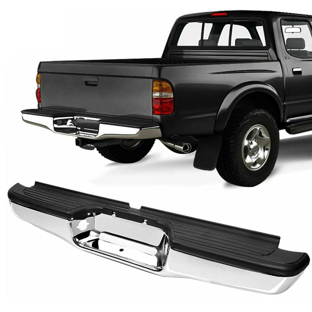 1995 1996 1997 1998 1999 2000 2001 2002 2003 2004 Complete Rear Steel Bumper Assembly For Toyota Tacoma