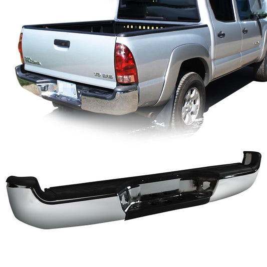 2005-2015 Tacoma 05-15 SR5 Complete Chrome Rear Bumper Assembly  (Fits: Tacoma)