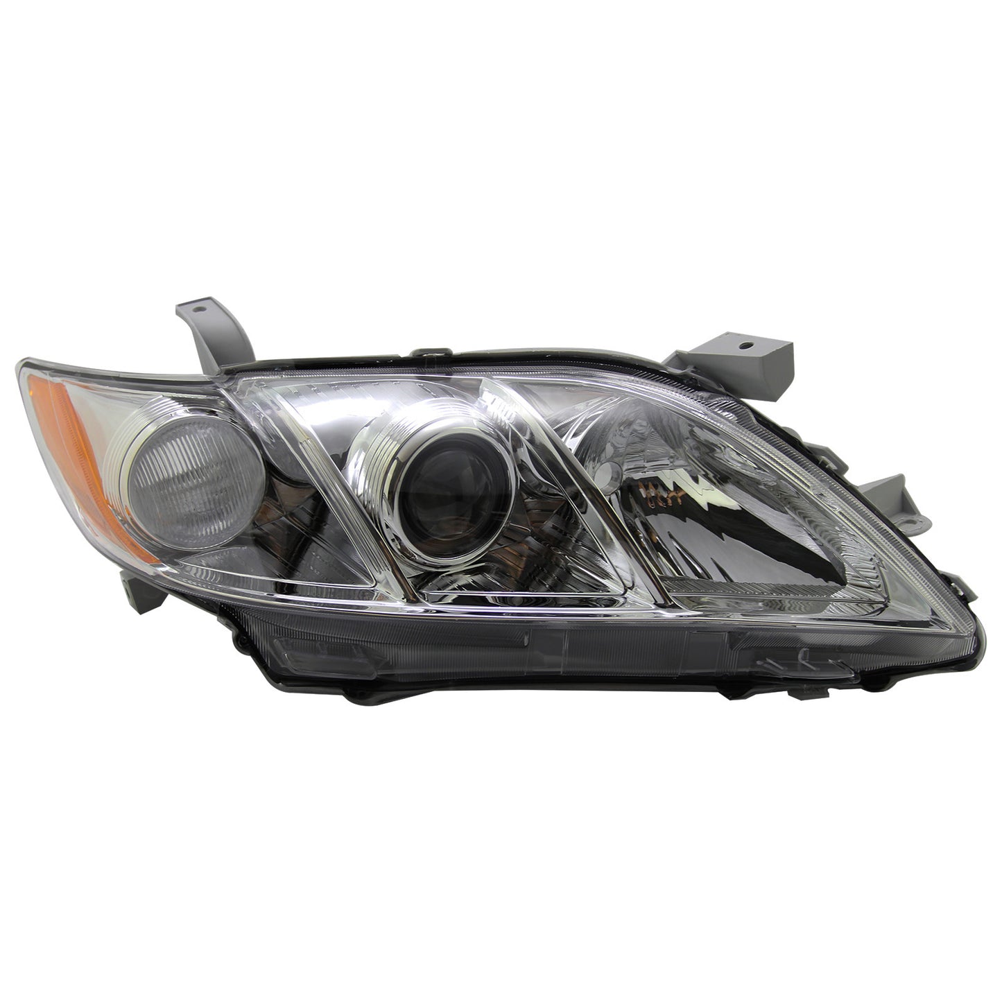 For 2007 2008 2009 toyota camry Halogen Chrome headlight Set Left+Right