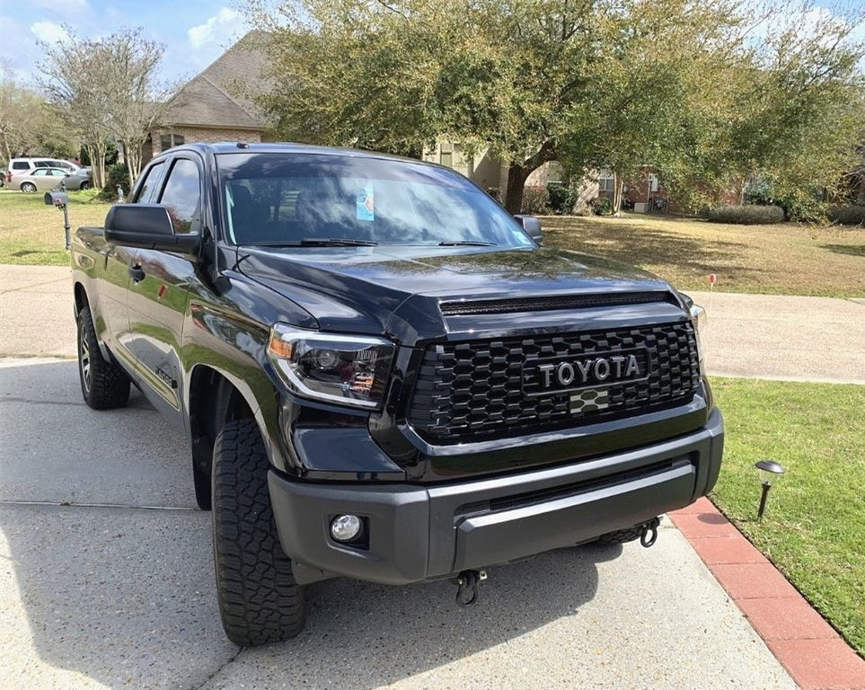 2018 2019 2020 2021 Toyota Tundra TRD Pro Black Front Grill With Toyota Letters