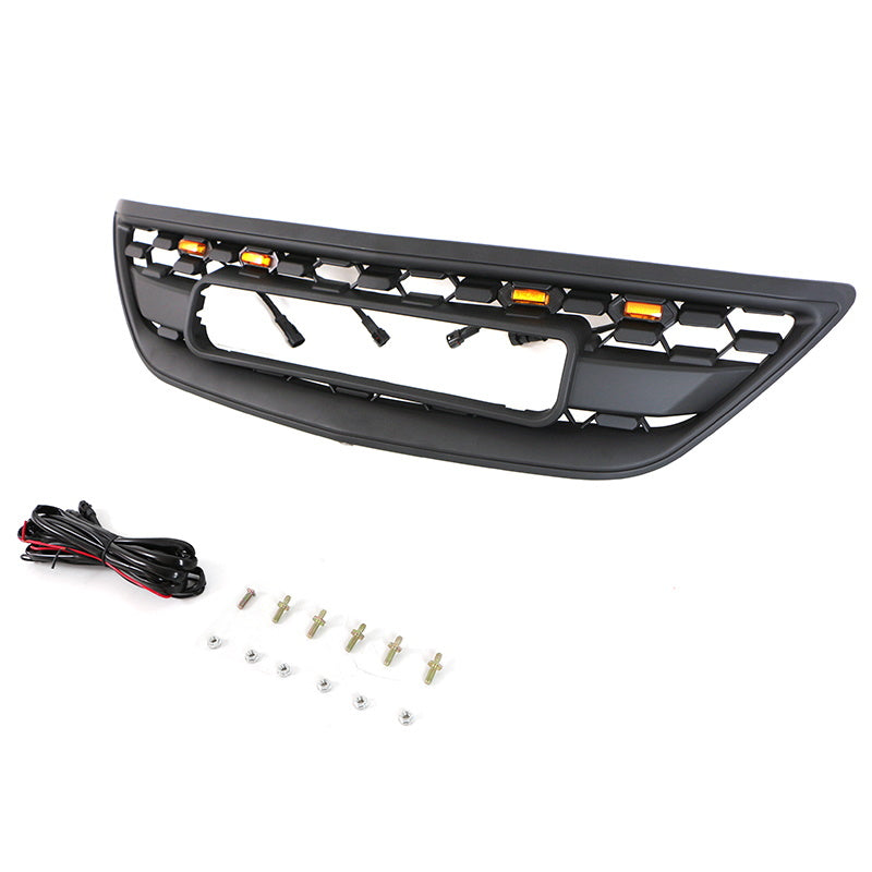 2004 2005 2006 2007 2008 2009 Lexus RX350 Grill With letters & LED Lights Matte Black