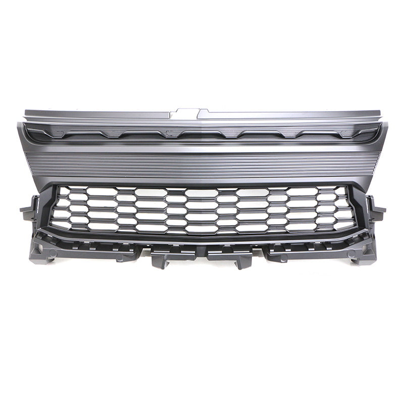 2021-2022 Chevrolet Colorado Raptor Style Grille with Letters and LED Lights Chrome