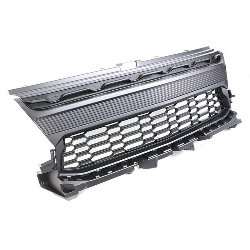 2021-2022 Chevrolet Colorado Raptor Style Grille with Letters and LED Lights Chrome