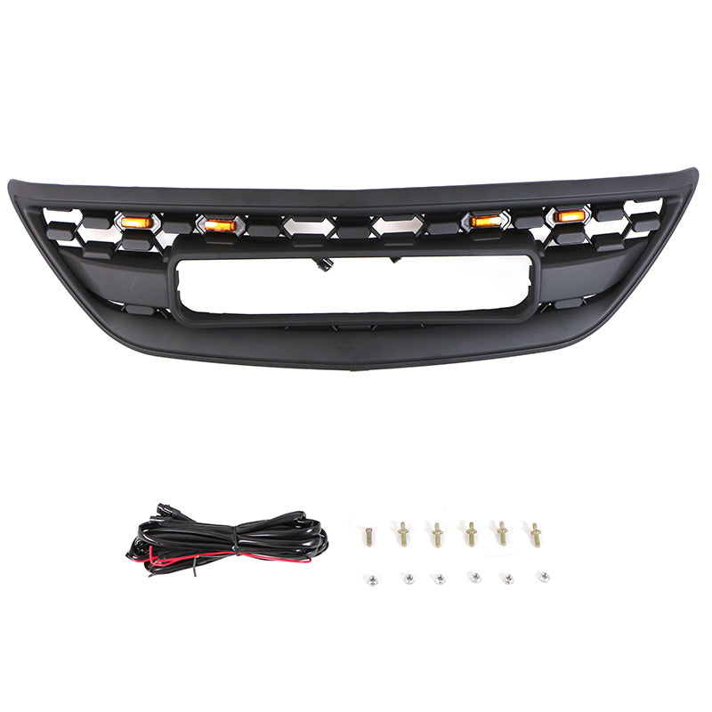 2004 2005 2006 2007 2008 2009 Lexus RX350 Grill With letters & LED Lights Matte Black