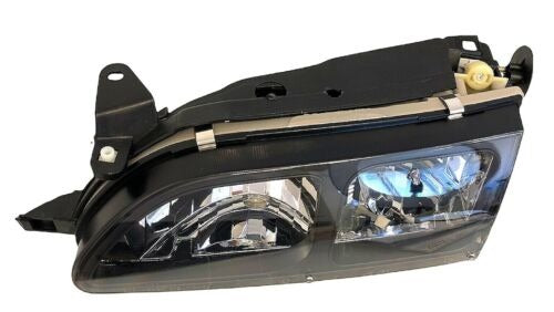 Fit For 93 97 Toyota Corolla DX Black Headlight Lamp LH Headlamps